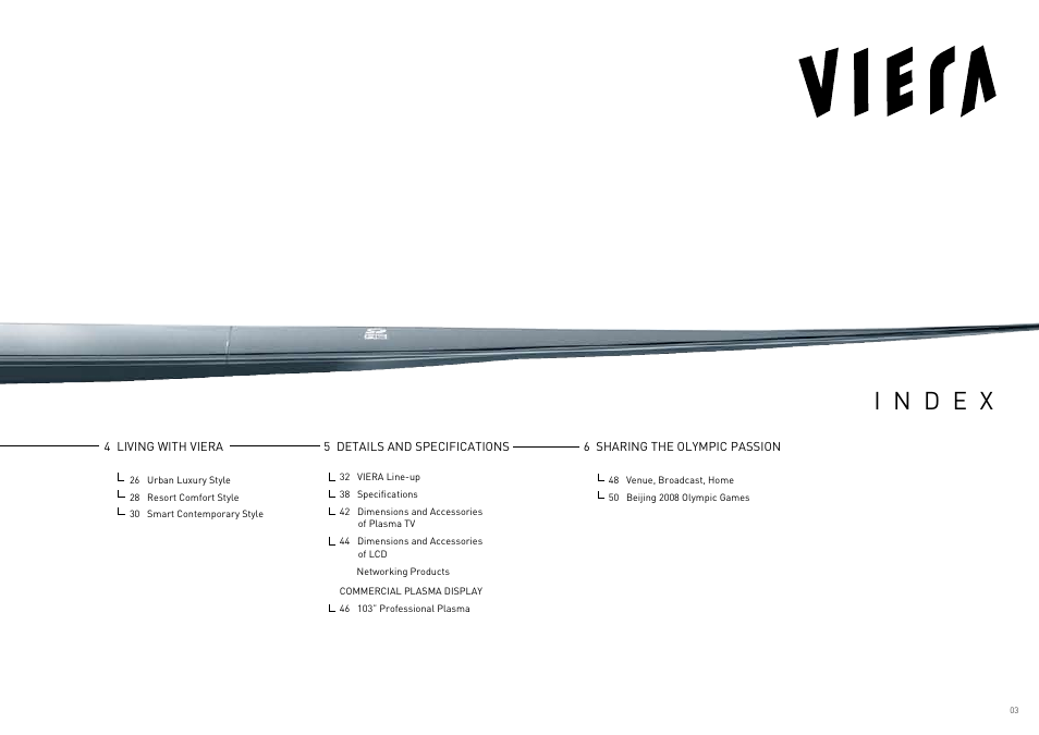 Panasonic Viera TY-WK42PR4W User Manual | Page 3 / 52