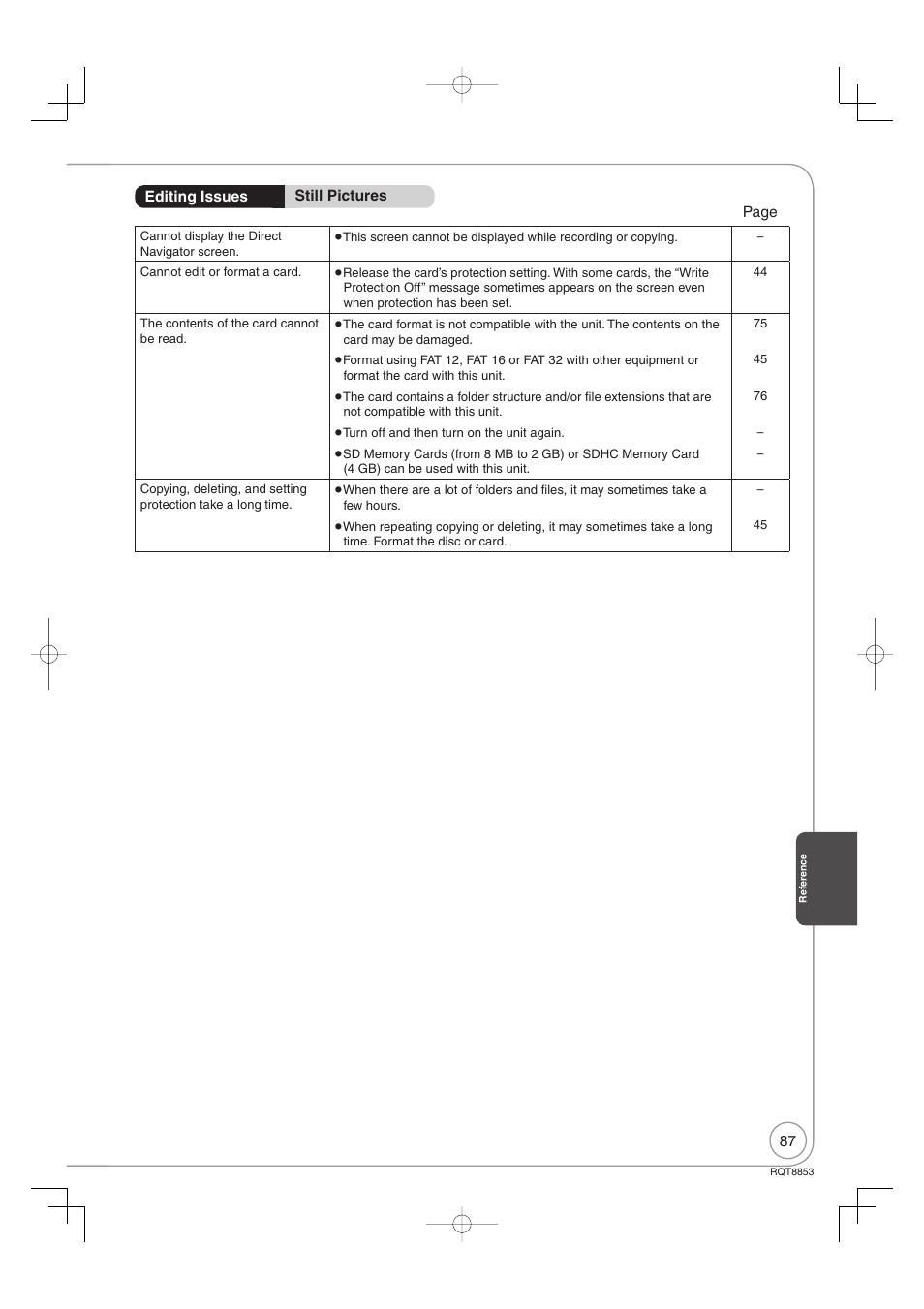 Panasonic DIGA DMR-EZ47V User Manual | Page 87 / 100