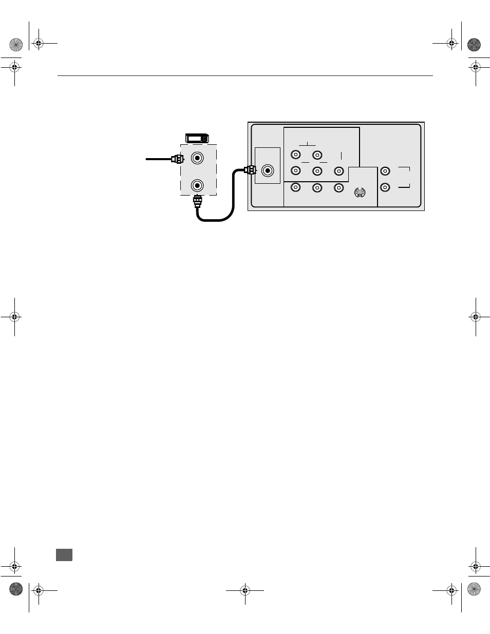 Onexiones, Quipo, Pcional conexión del decodificador de cable | Panasonic CT 36SX31 User Manual | Page 38 / 58