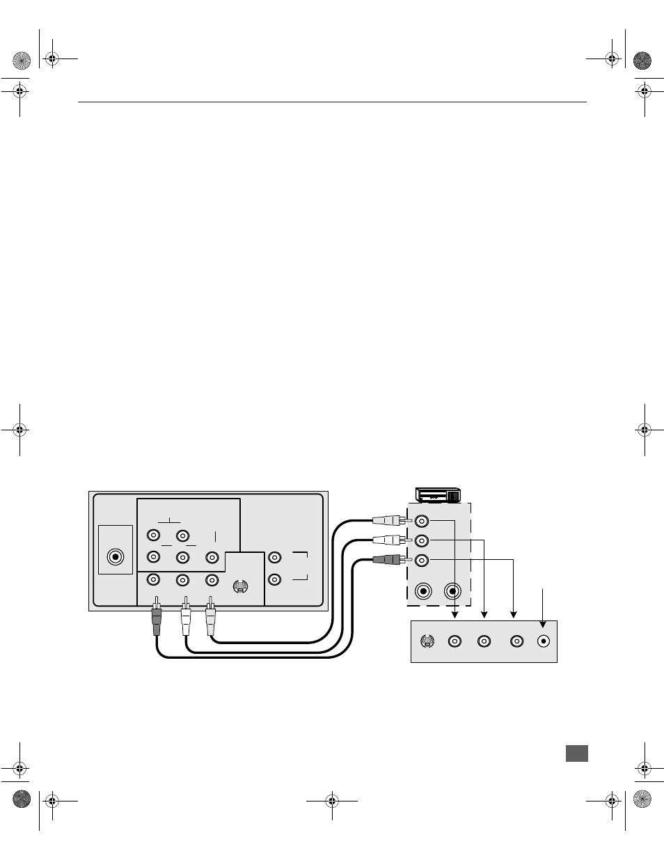 Optional equipment connections, Vcr connection (ct-27sx11/u), Nstallation | Vcr connection, Procedure | Panasonic CT 36SX31 User Manual | Page 8 / 58