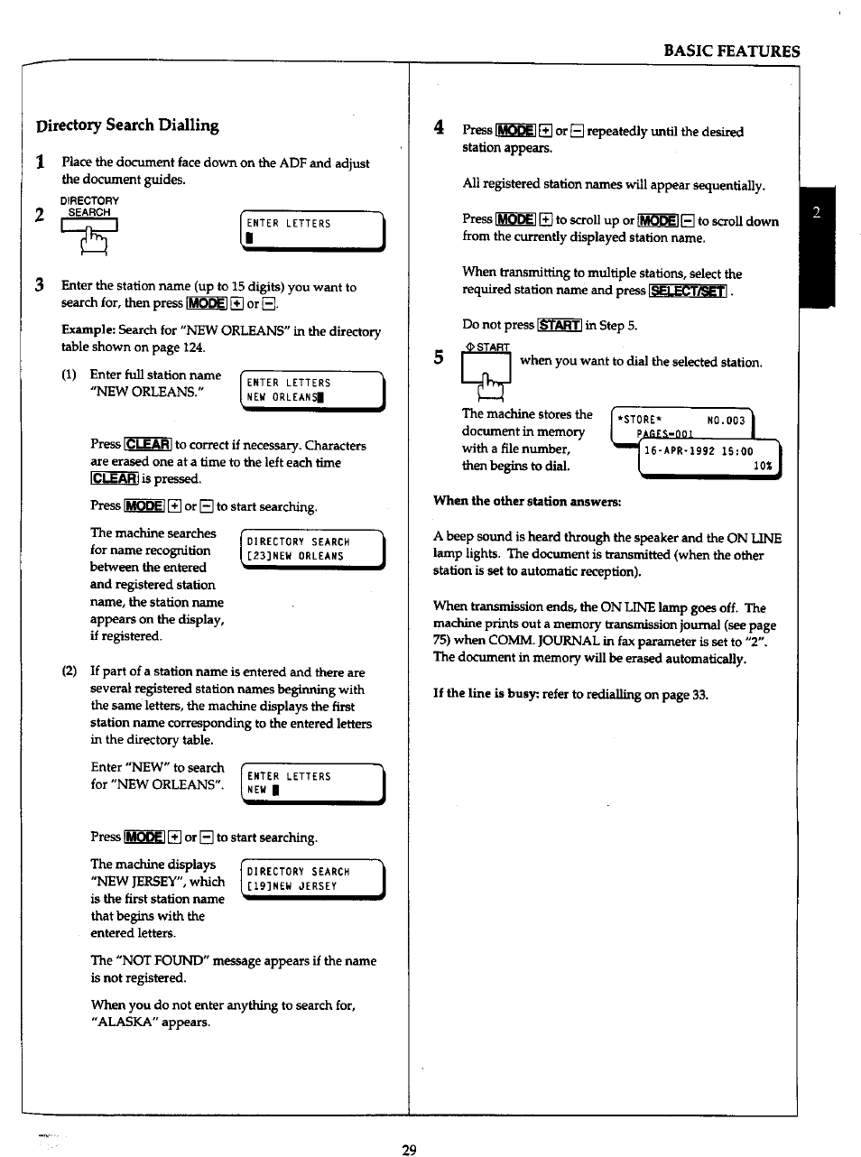 Panasonic Panafax UF-766 User Manual | Page 36 / 142