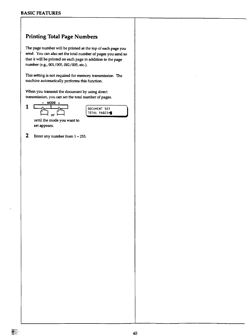Kris | Panasonic Panafax UF-766 User Manual | Page 47 / 142