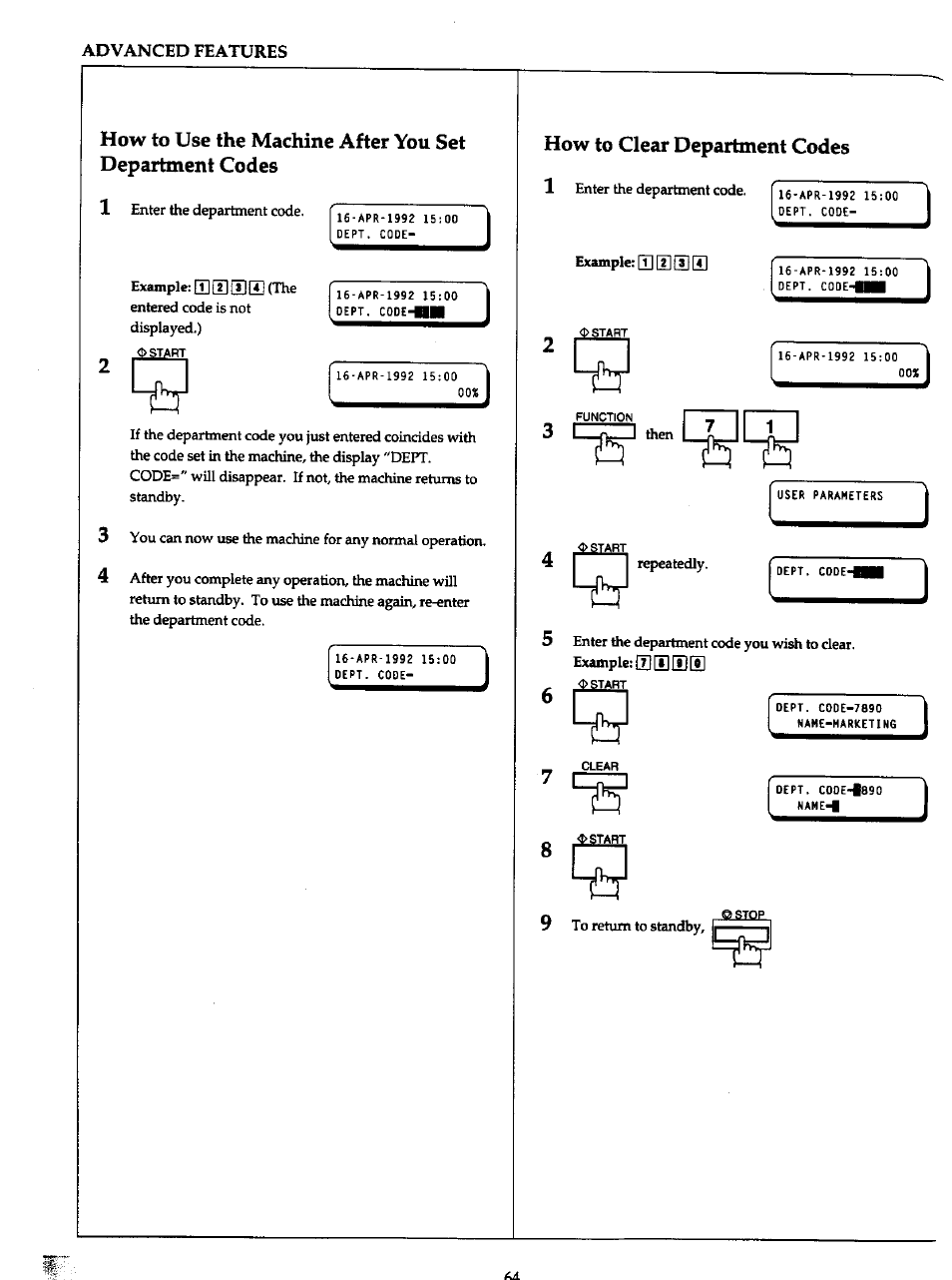 Panasonic Panafax UF-766 User Manual | Page 71 / 142