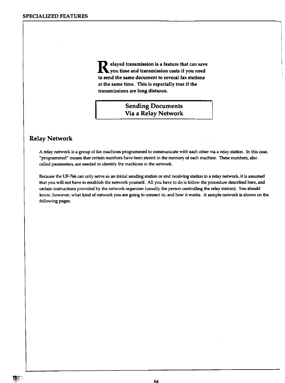 Panasonic Panafax UF-766 User Manual | Page 91 / 142