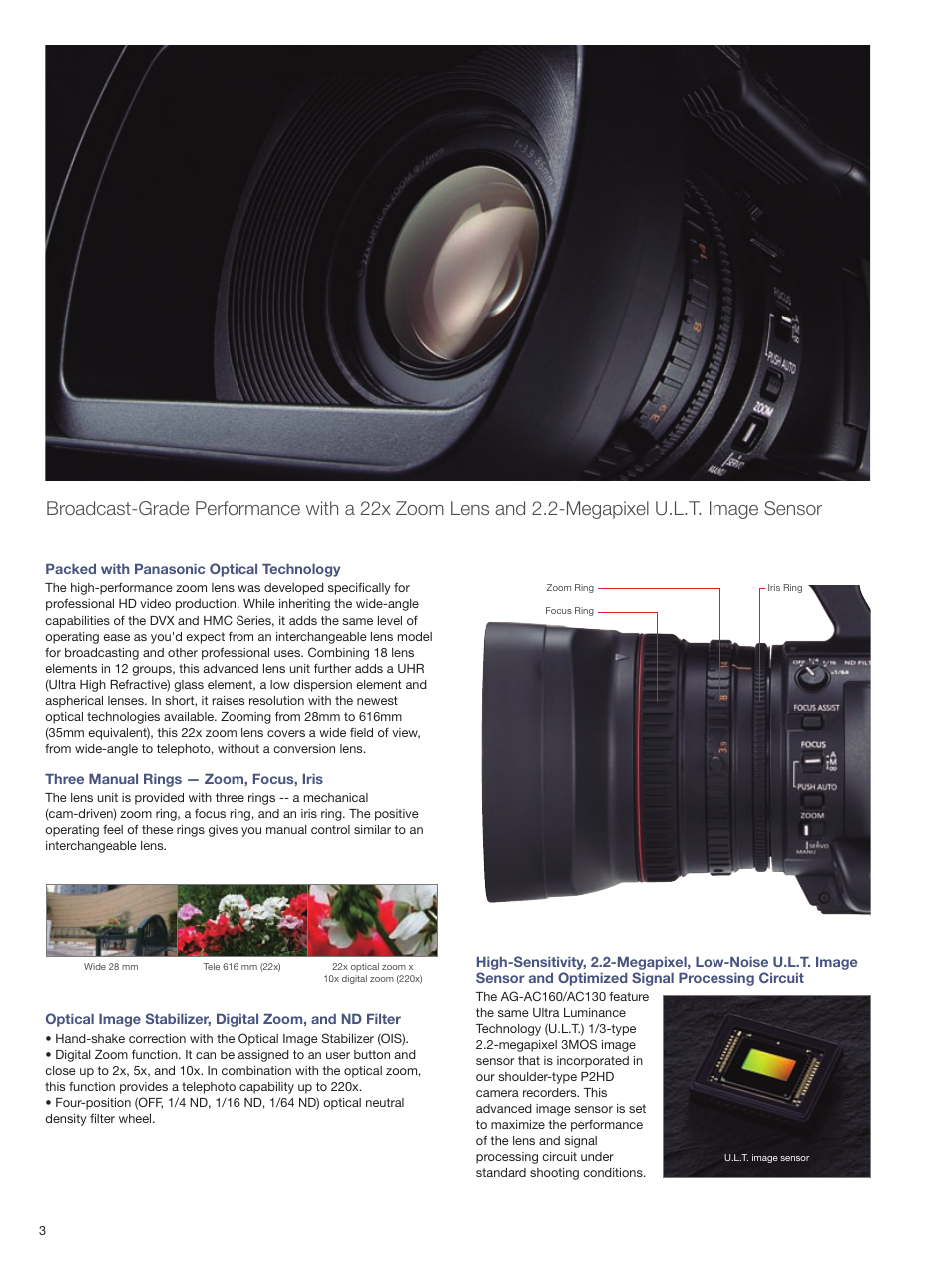 Panasonic AG-AC130 User Manual | Page 4 / 12