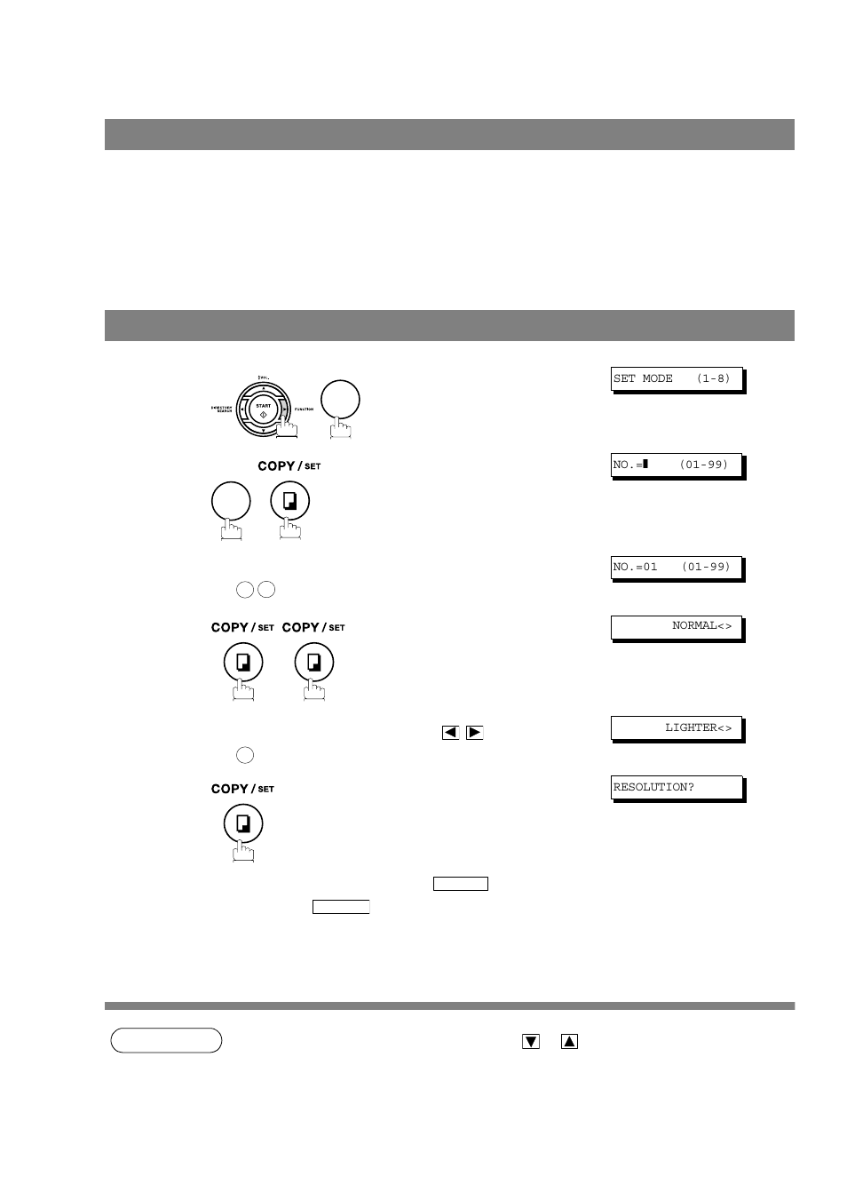Customizing your machine, General description, Setting the fax parameters | General description setting the fax parameters | Panasonic UF-490 User Manual | Page 32 / 120