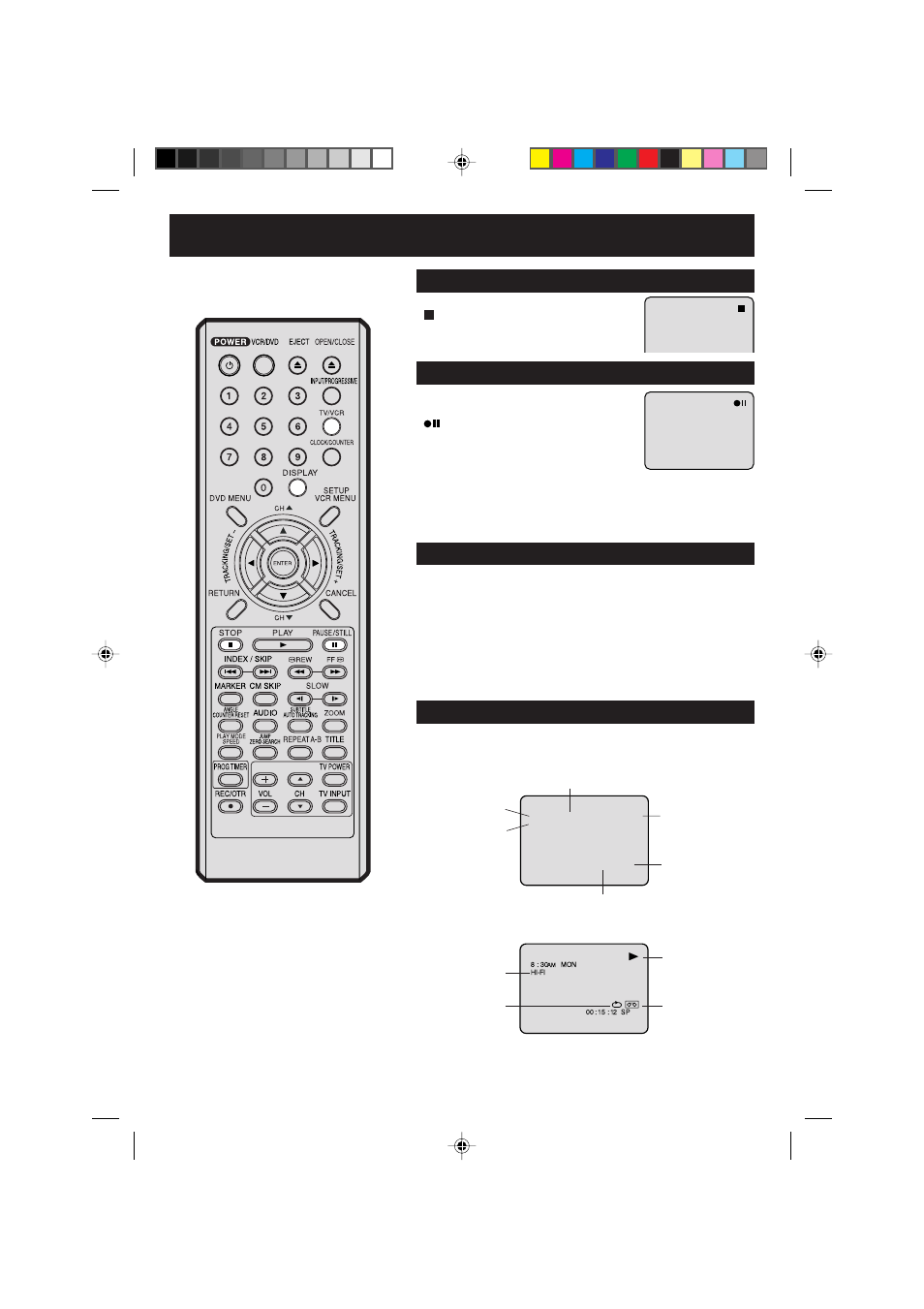 Recording one program while watching another | Panasonic PV-D734S User Manual | Page 29 / 68