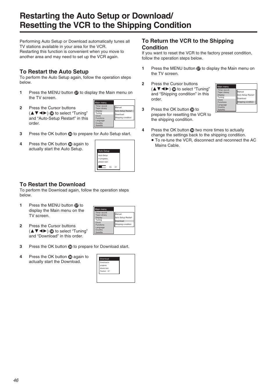 Panasonic NV-FJ710 Series User Manual | Page 46 / 58