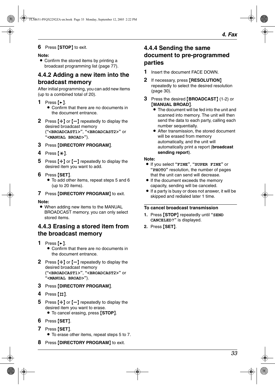 Panasonic KX-FLM651 User Manual | Page 35 / 90