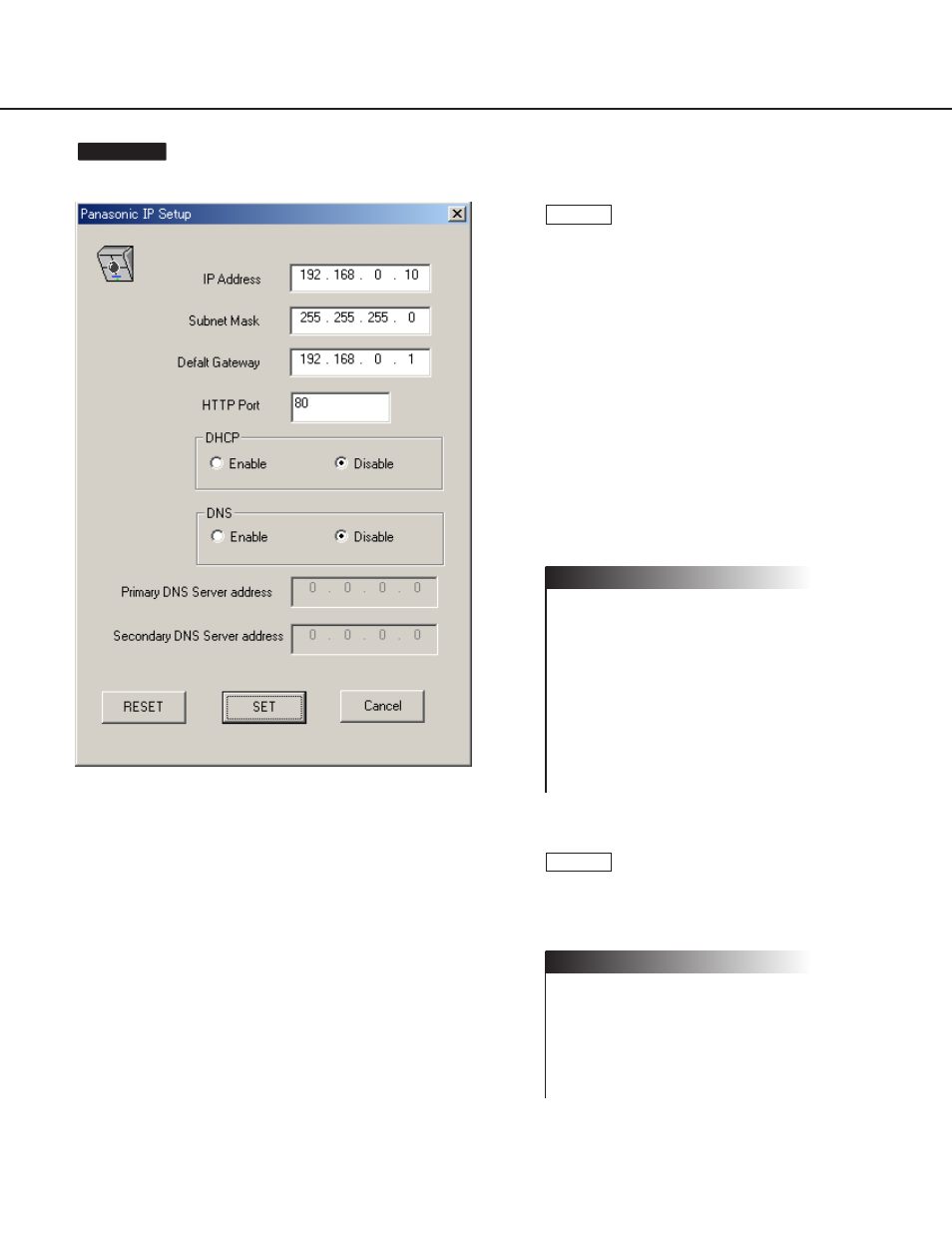 Panasonic WV-NM100 User Manual | Page 17 / 74