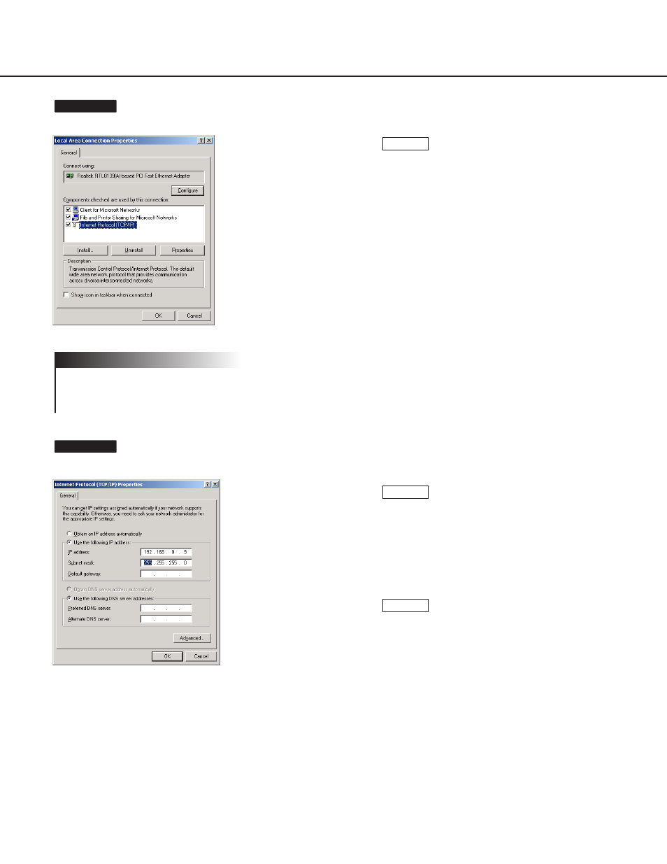 Panasonic WV-NM100 User Manual | Page 21 / 74