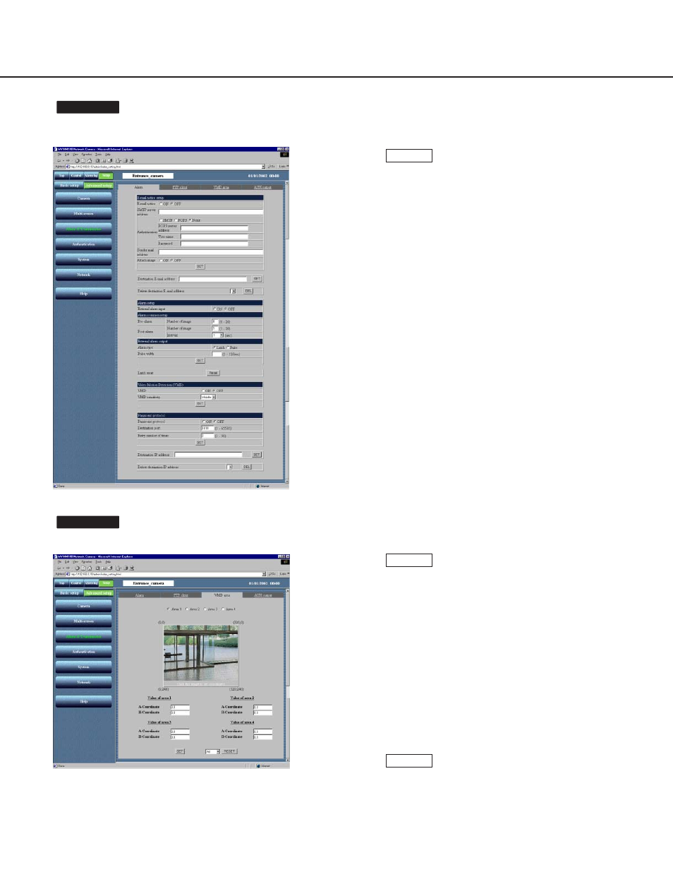 Panasonic WV-NM100 User Manual | Page 47 / 74