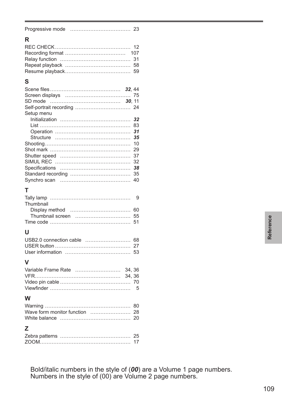Panasonic AG-AC160AEN User Manual | Page 109 / 110