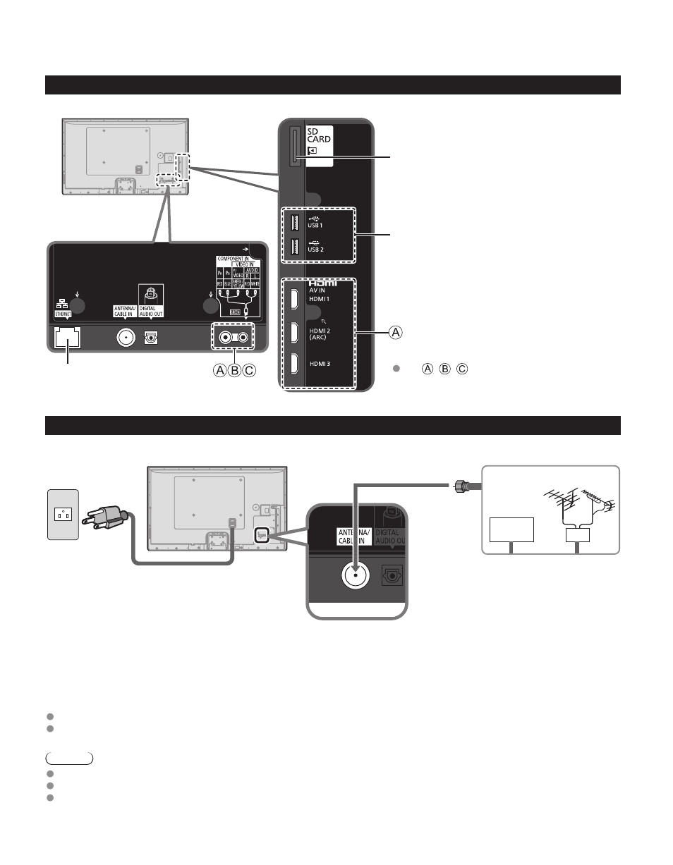 Connections | Panasonic Viera TC-P60ST50 User Manual | Page 11 / 28