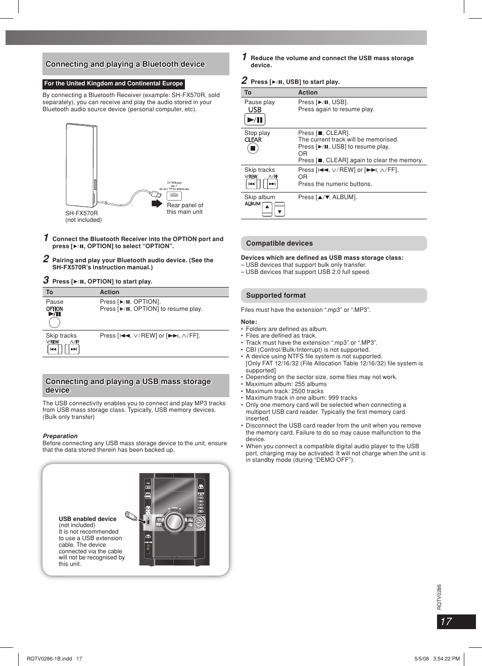Panasonic SB-WAK770 User Manual | Page 17 / 24
