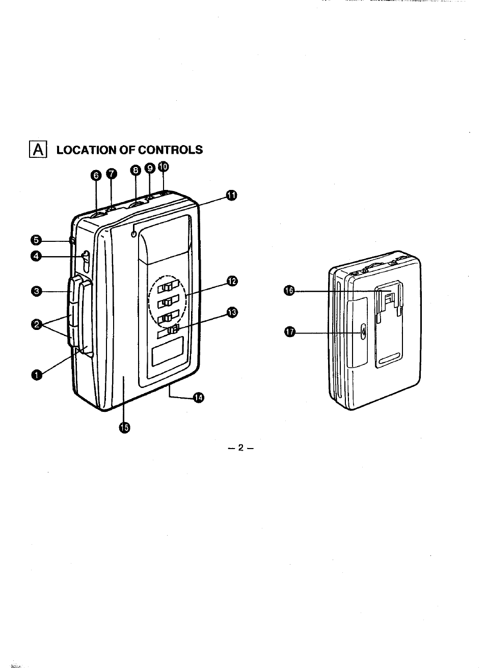 Panasonic RQV162 User Manual | Page 2 / 13