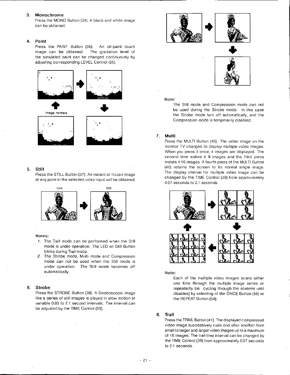 Notes, Note | Panasonic WJ-MX50 User Manual | Page 20 / 40
