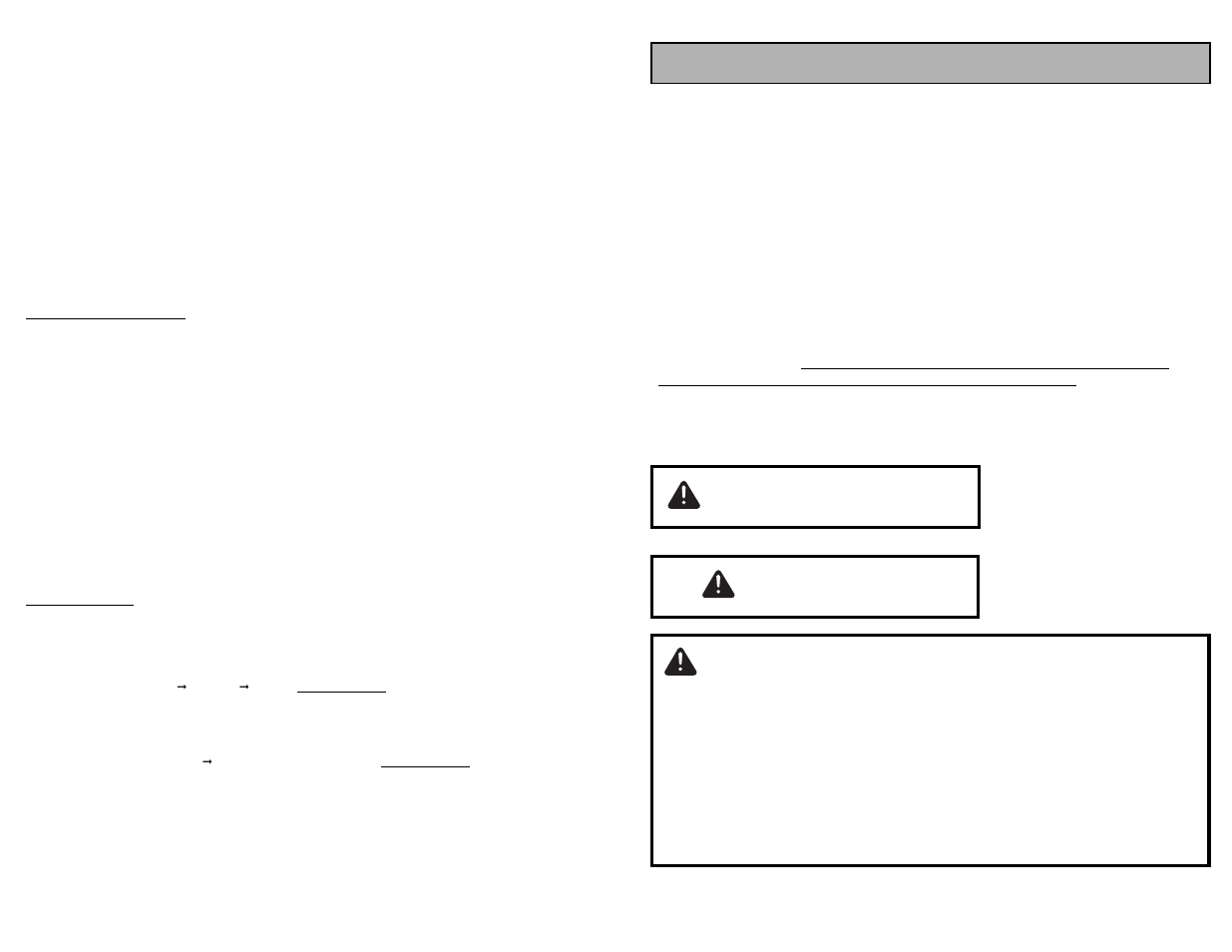 Avertissement, Attention, Renseignements importants | Panasonic MC-GG213 User Manual | Page 40 / 44