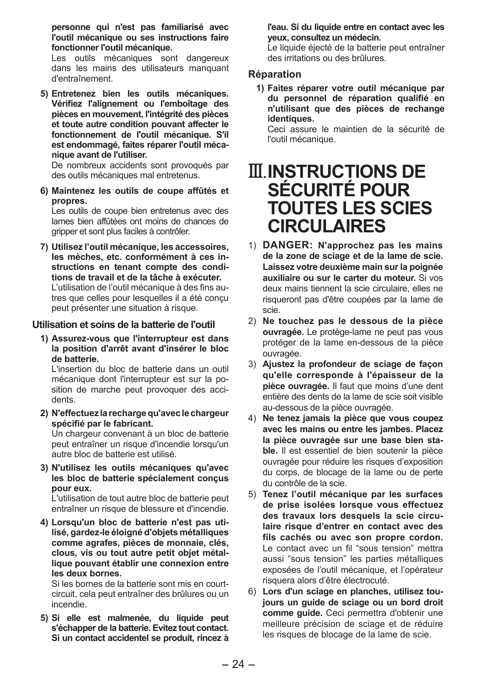 Panasonic EY4542 User Manual | Page 24 / 63