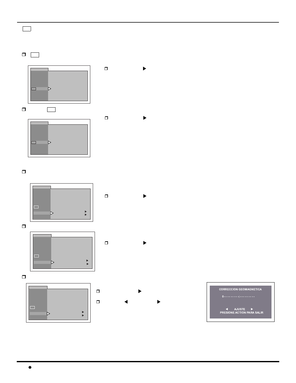 Conos, Peración del | Panasonic CT-36SX12U User Manual | Page 56 / 72