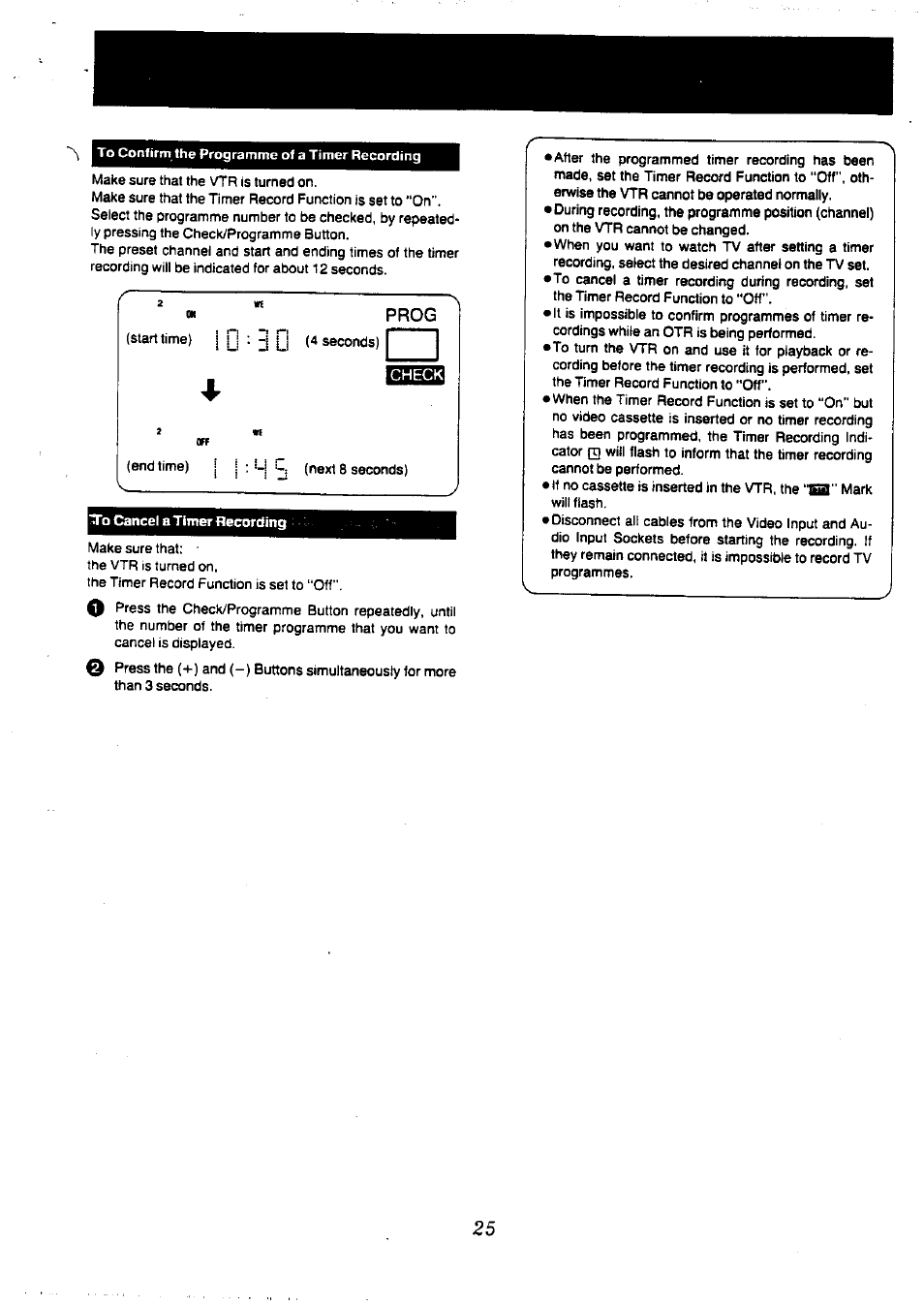 Panasonic NV-L20 User Manual | Page 25 / 35