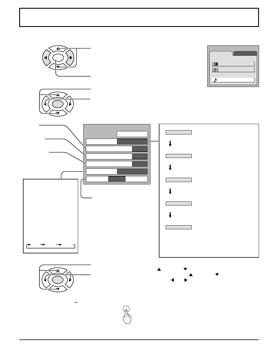 Audio adjustments | Panasonic TC 15DT2 User Manual | Page 27 / 72