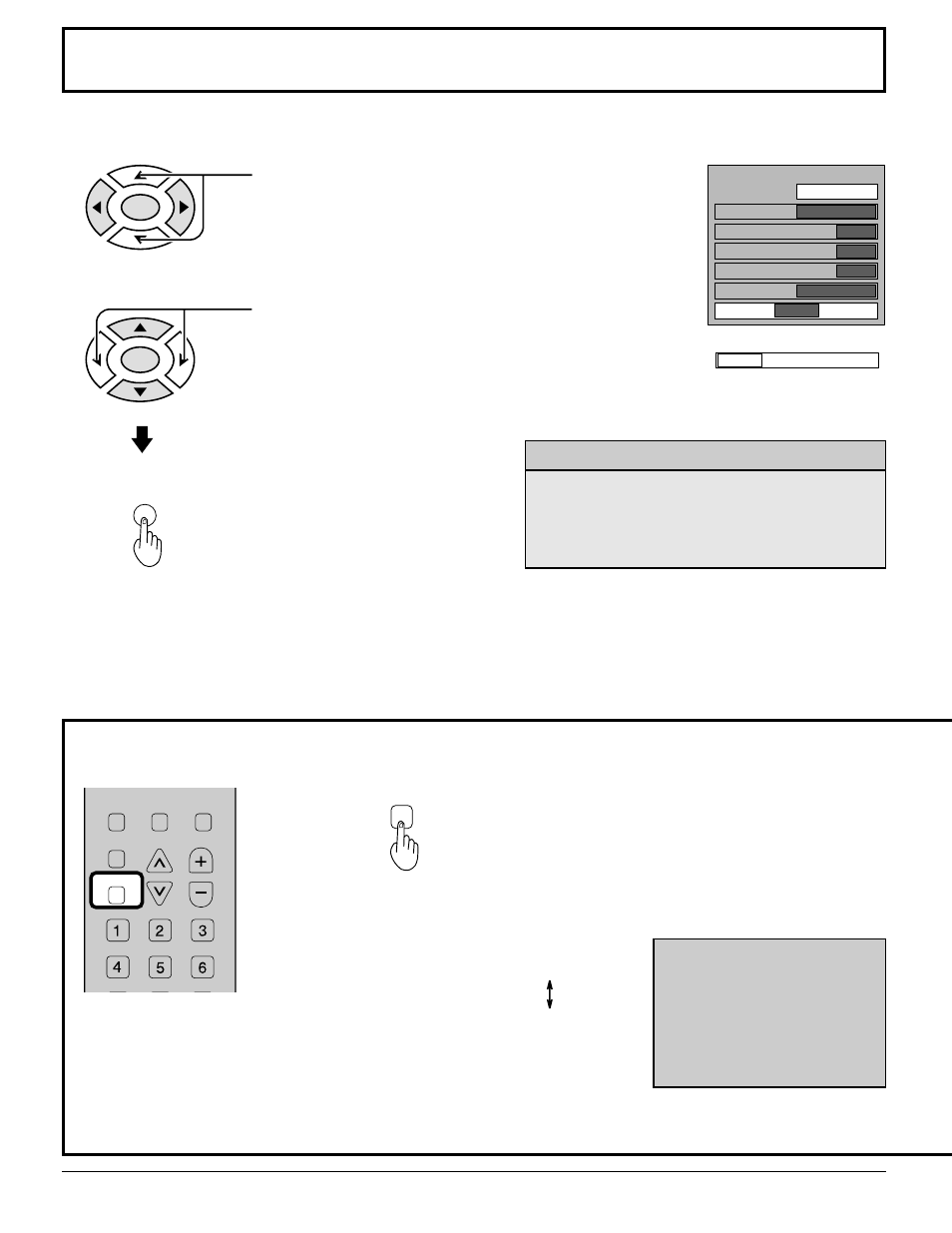 Selecting stereo/sap/mono, Surround control, Helpful hints | Panasonic TC 15DT2 User Manual | Page 28 / 72