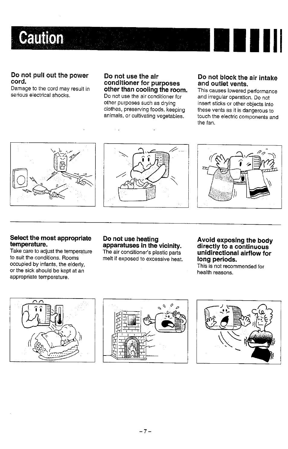 Panasonic CW-1773SR User Manual | Page 8 / 14