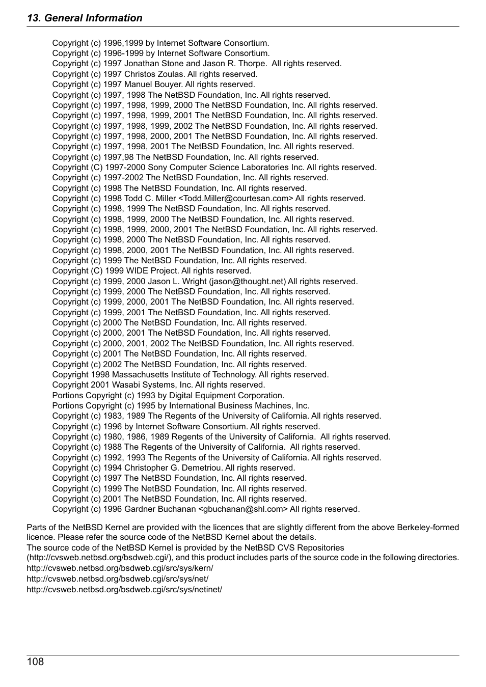 Panasonic KX-MB2030EX User Manual | Page 108 / 124
