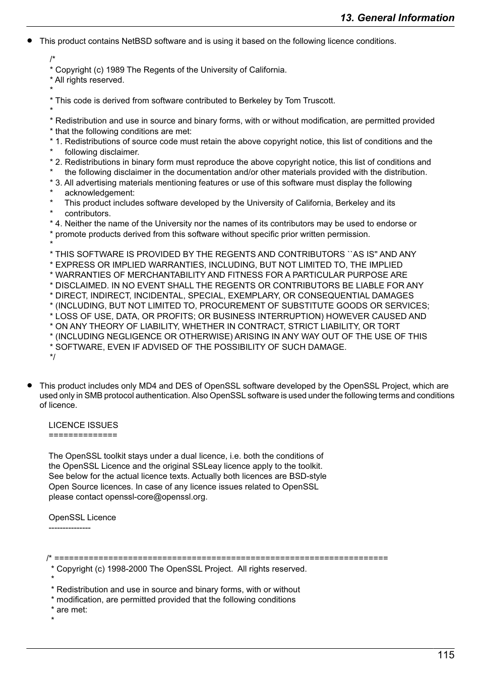 Panasonic KX-MB2030EX User Manual | Page 115 / 124