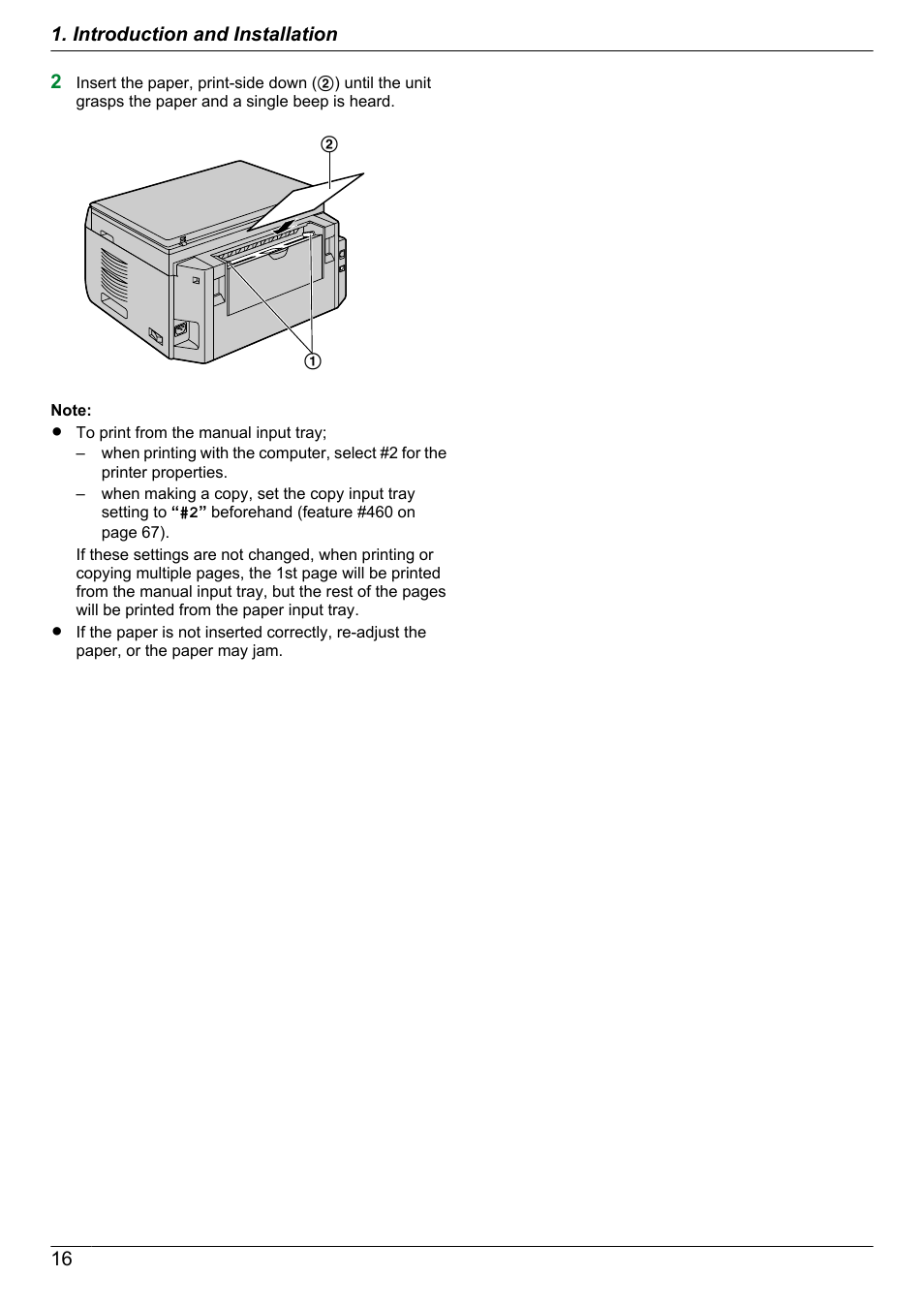 Panasonic KX-MB2030EX User Manual | Page 16 / 124
