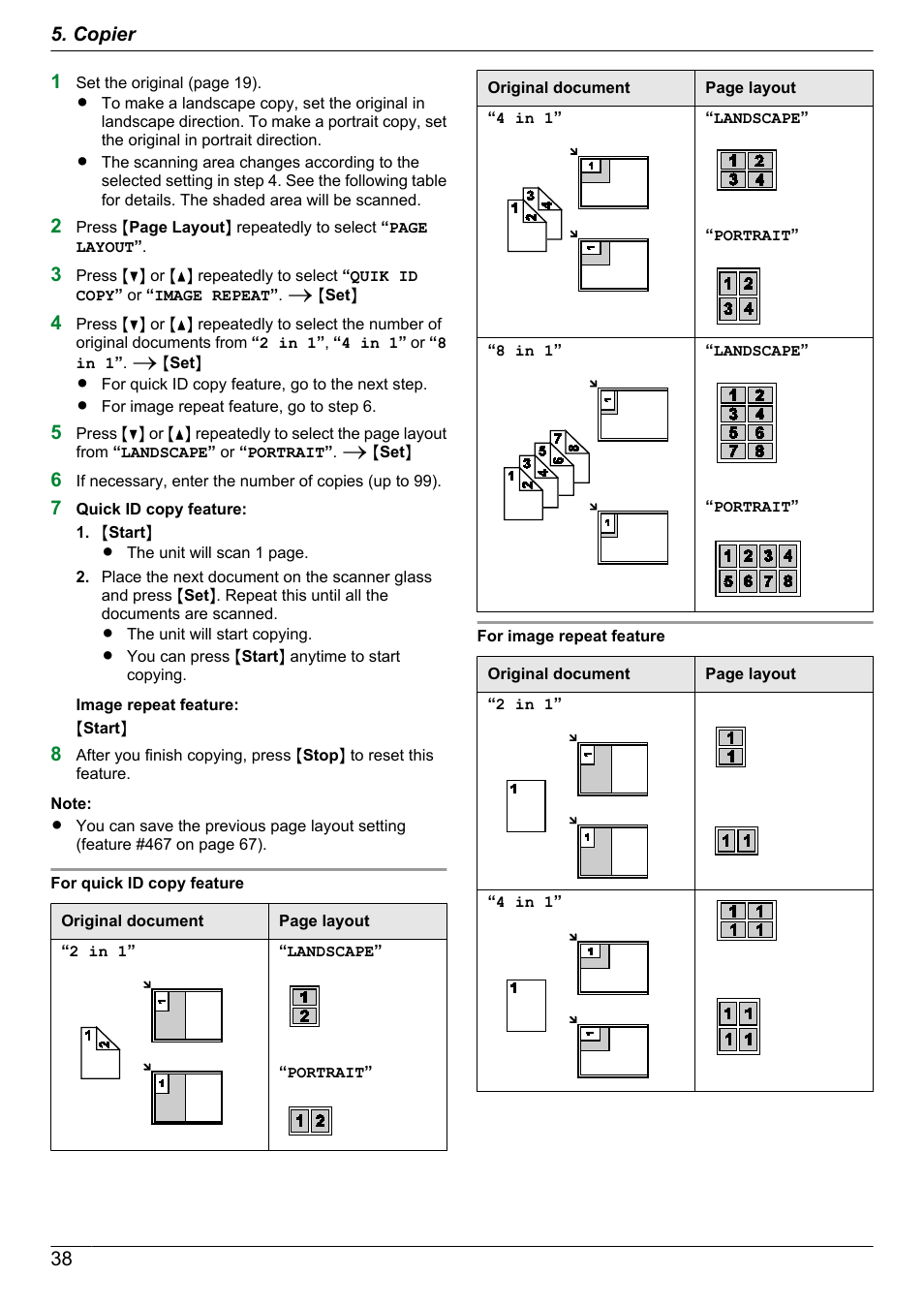 Panasonic KX-MB2030EX User Manual | Page 38 / 124