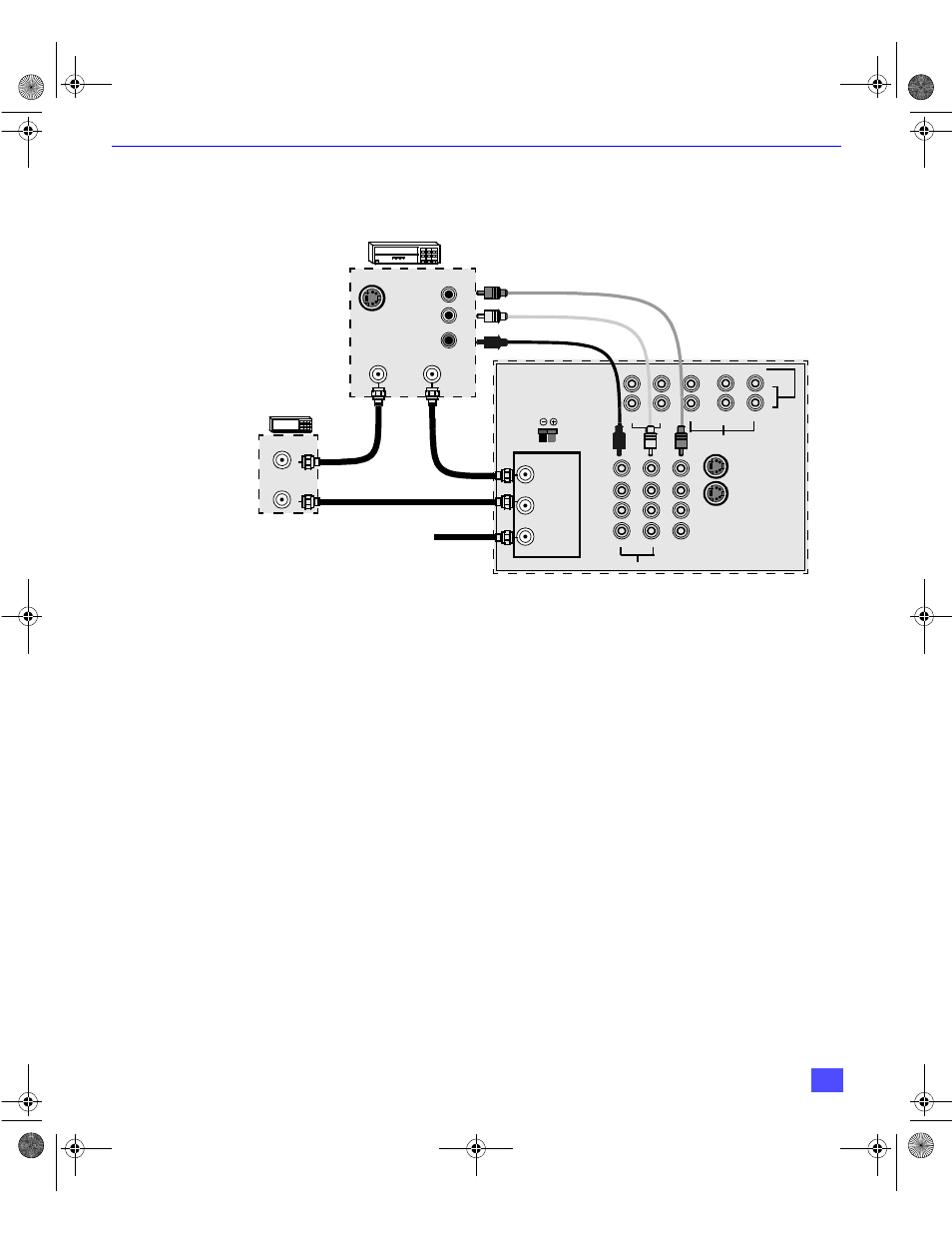 Conexiones de equipo opcional (cont.), Nstalación | Panasonic CinemaVision PT 56HX40 User Manual | Page 33 / 50