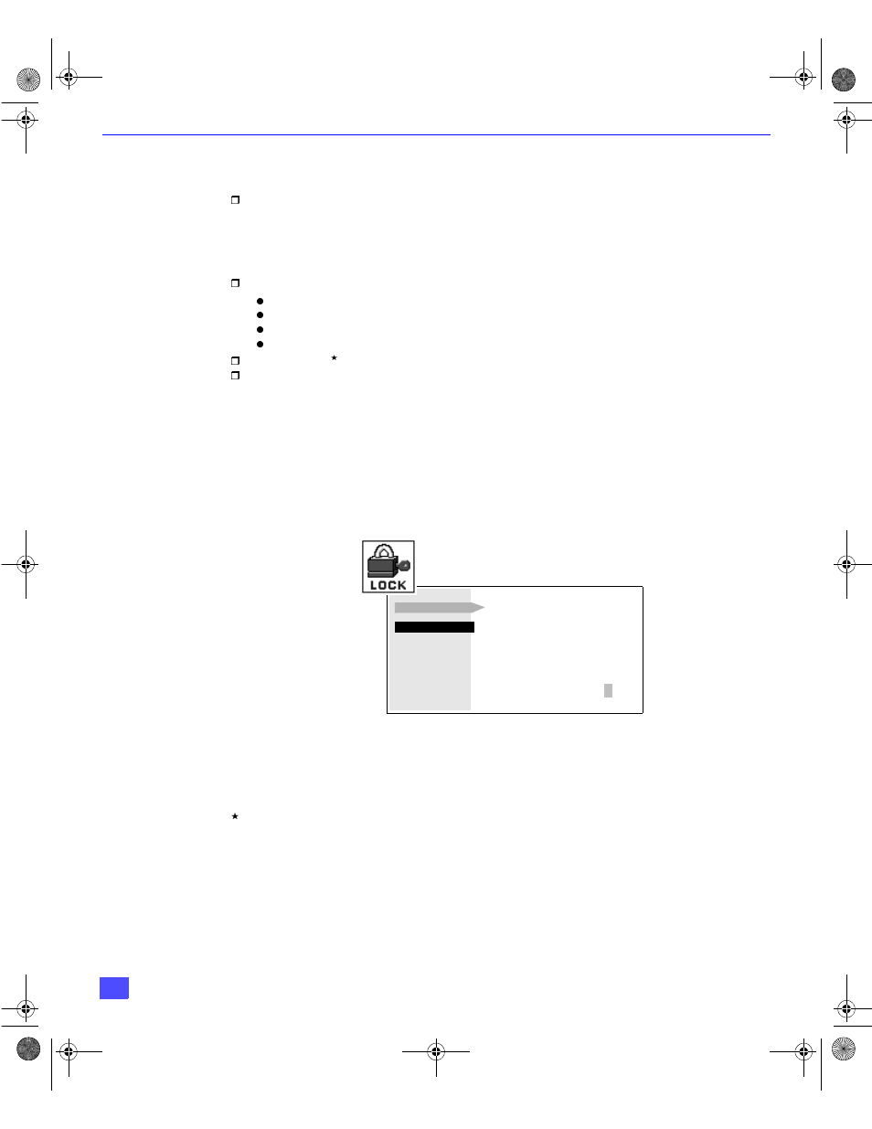 Bloqueo | Panasonic CinemaVision PT 56HX40 User Manual | Page 48 / 50