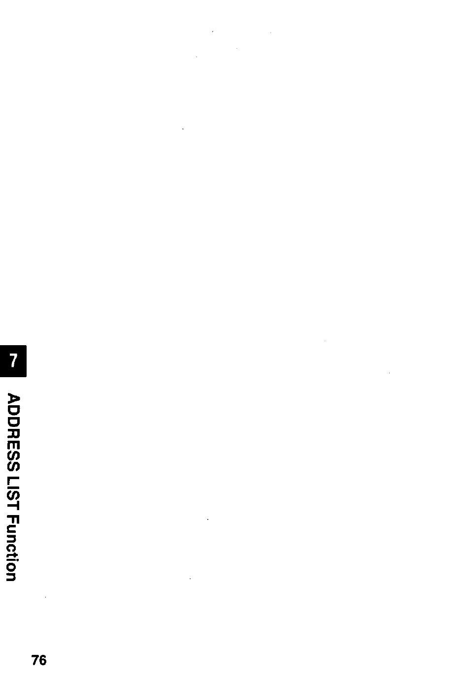Address list function | Panasonic KX-RC105 User Manual | Page 76 / 132