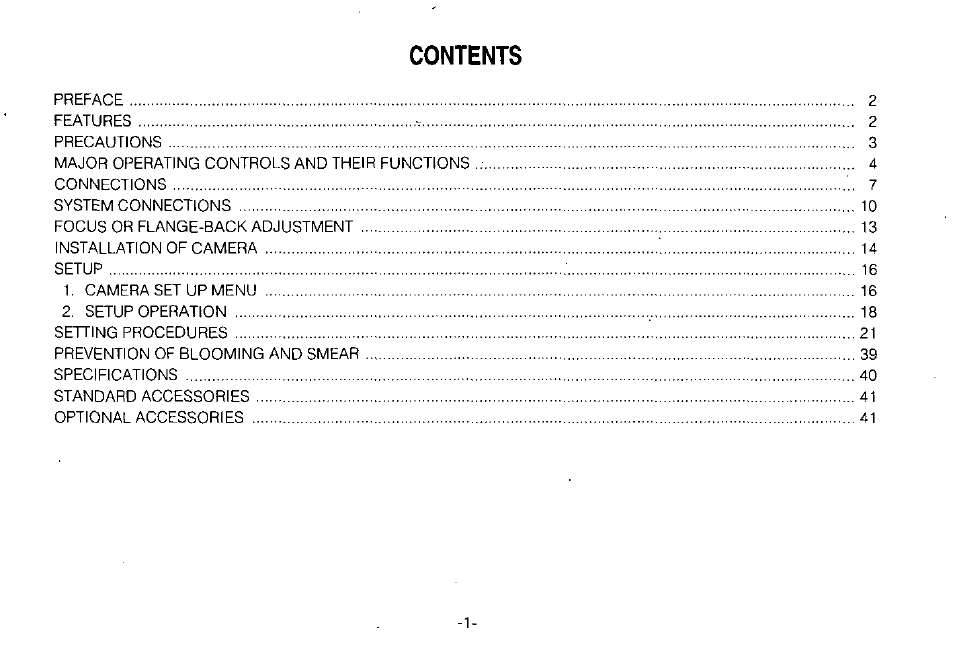Panasonic WV-CPR650 User Manual | Page 3 / 48