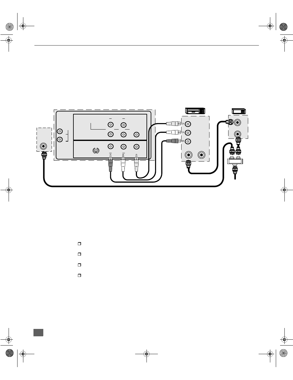 Para el amplificador de sonido / to audio amp, Operacion de 1 imagen en imagen (idi), Idi) c | Panasonic CT 27D11 User Manual | Page 34 / 50