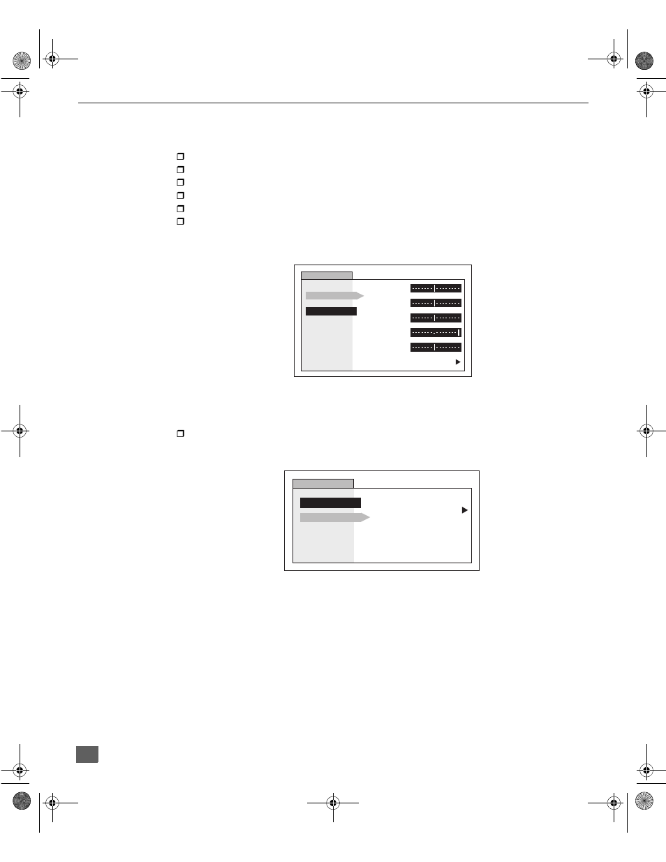 Imagen - imagen ajustes, Imagen - otros ajustes, Imagen | Panasonic CT 27D11 User Manual | Page 46 / 50