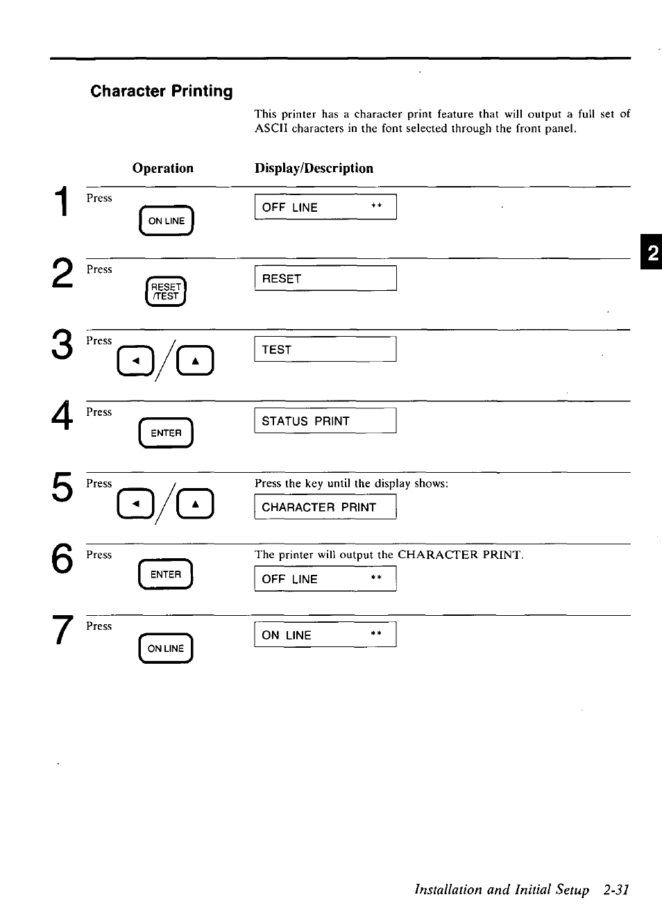 Panasonic KX-P4440 User Manual | Page 43 / 152