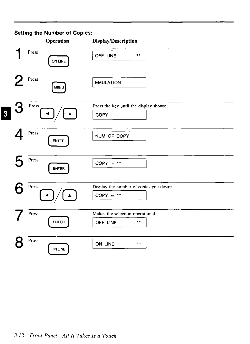 Panasonic KX-P4440 User Manual | Page 56 / 152