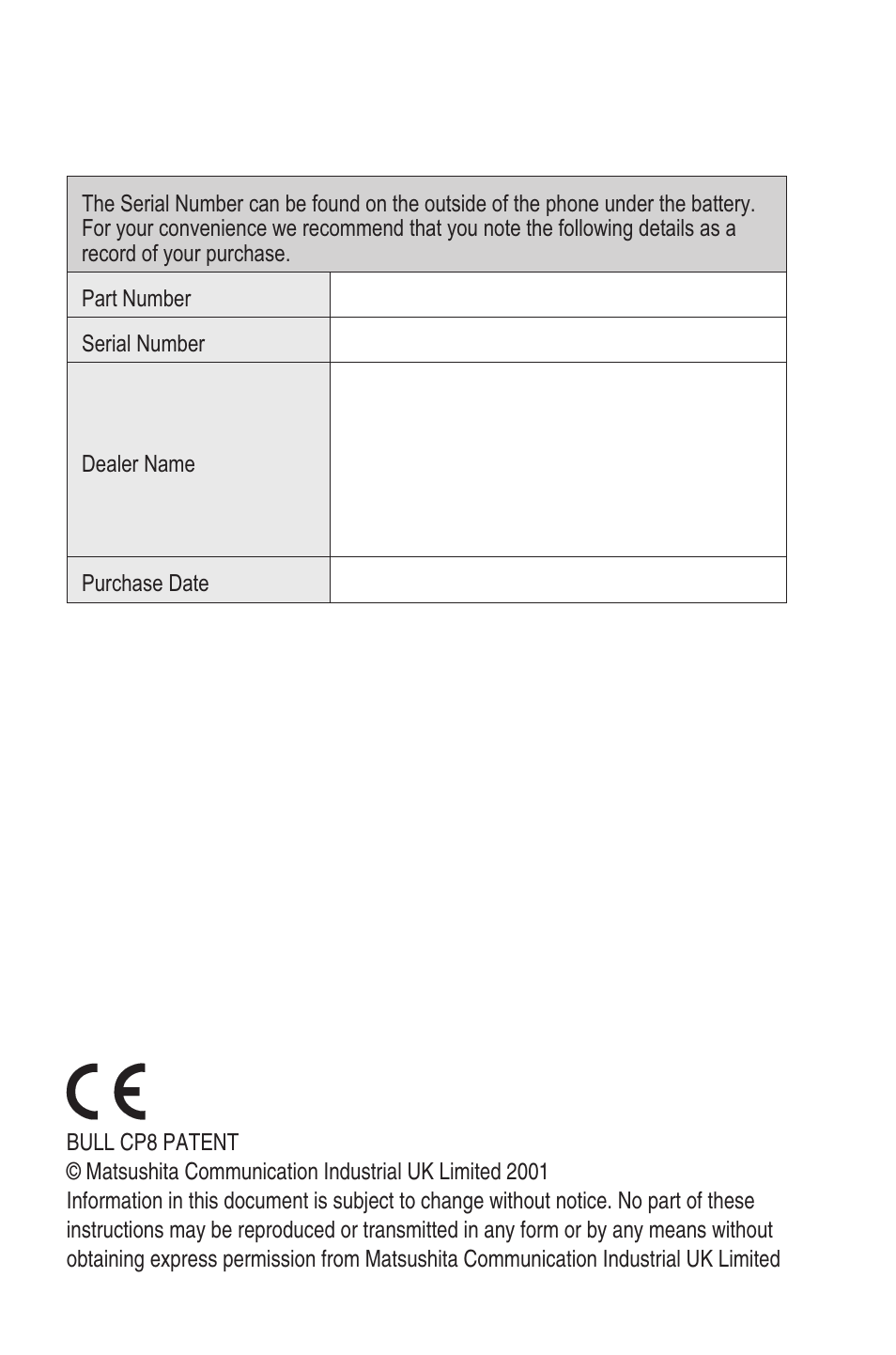 Panasonic EB-GD35 User Manual | Page 68 / 70