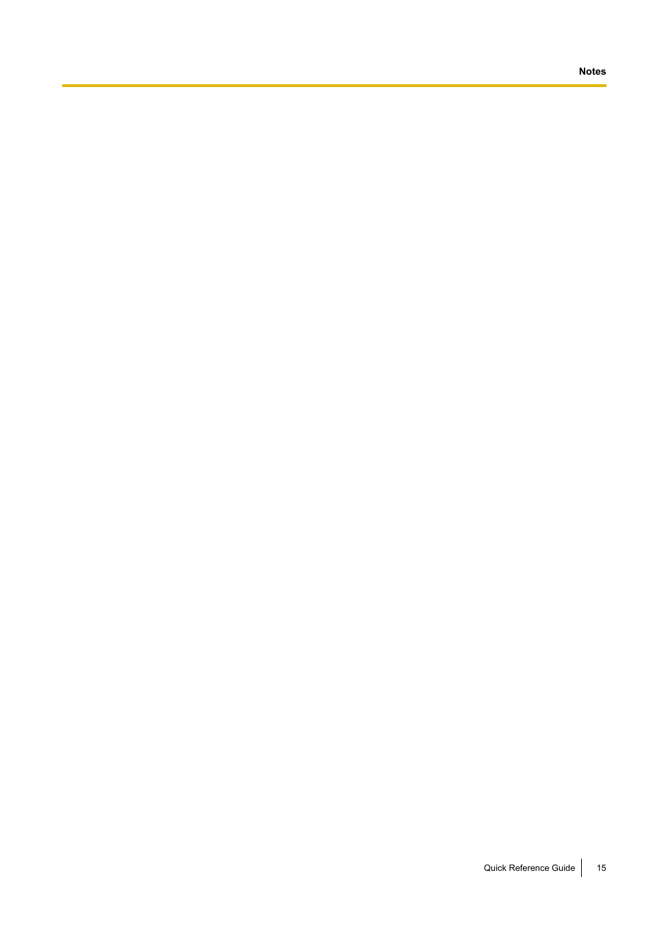 Panasonic KX-TDE User Manual | Page 15 / 16