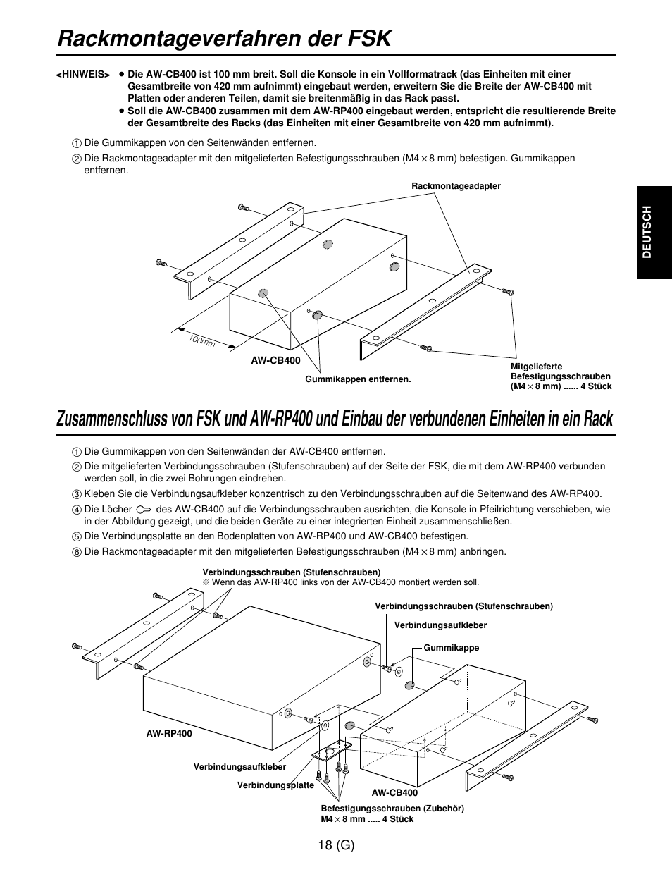 18 (g) | Panasonic AW-CB400L User Manual | Page 39 / 104