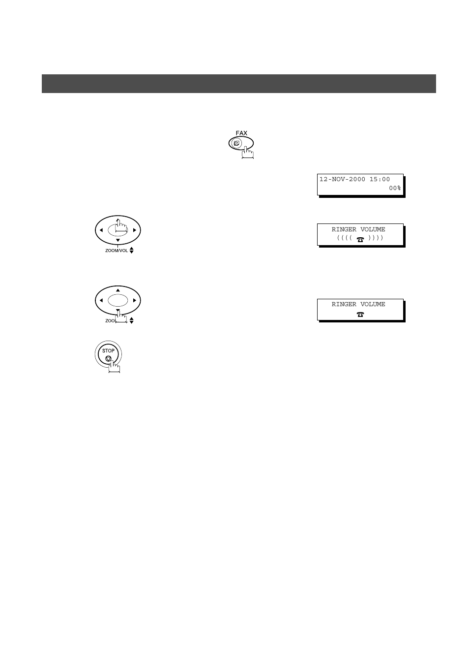 Setting the ringer volume | Panasonic AS200 User Manual | Page 16 / 161