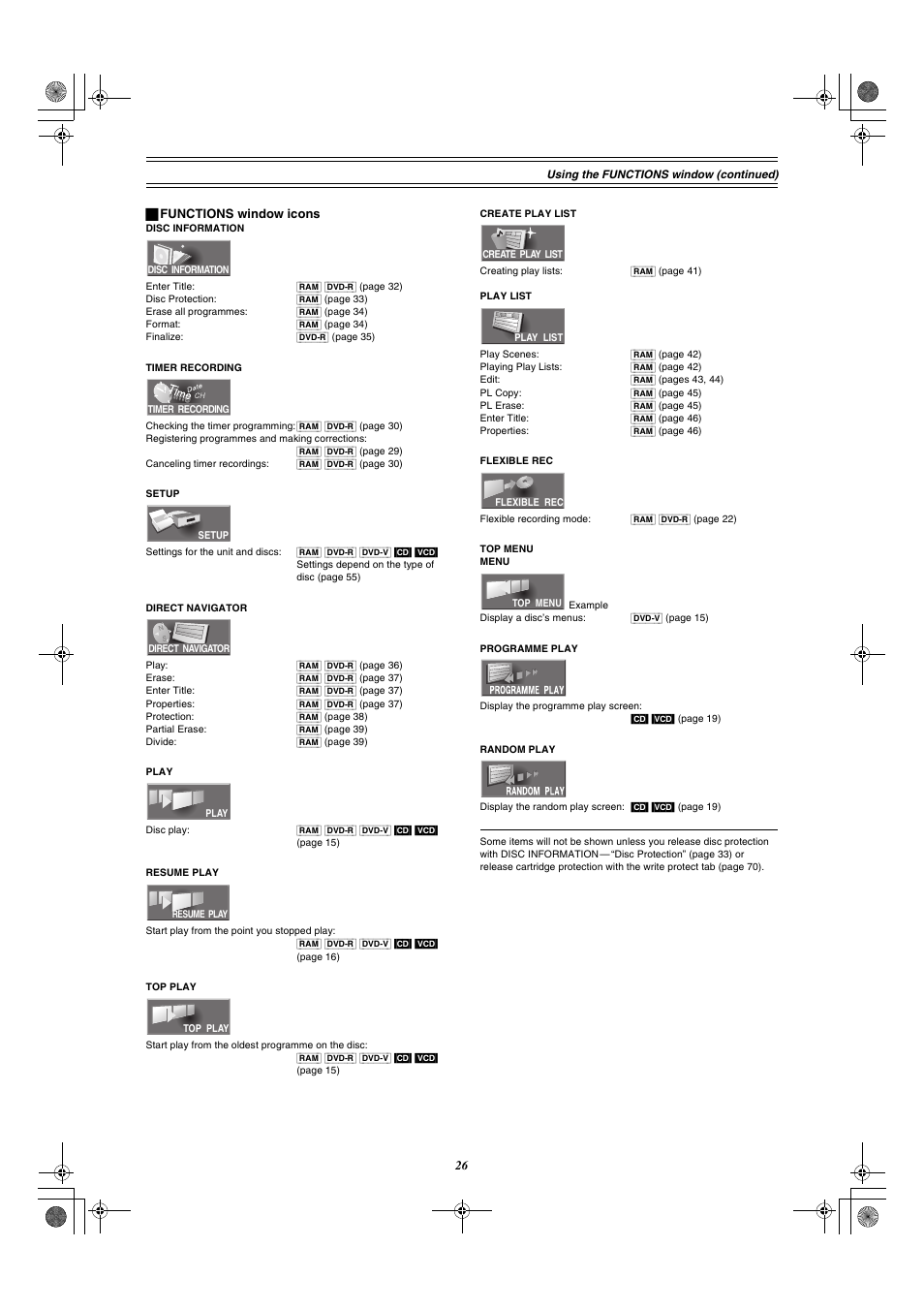 Panasonic DMR-E30 User Manual | Page 26 / 76