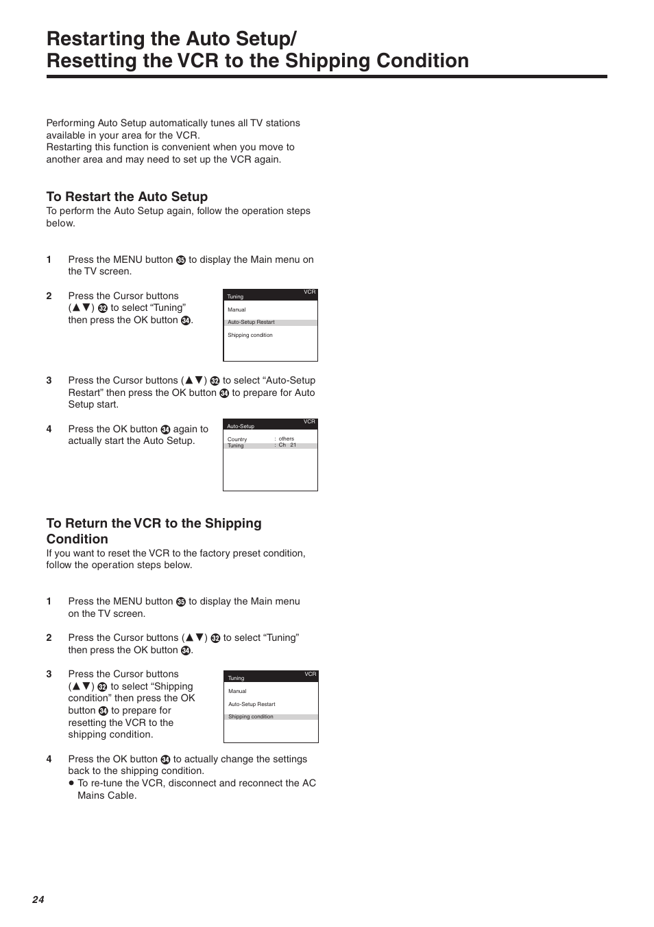 Panasonic NV-FJ610 User Manual | Page 24 / 34