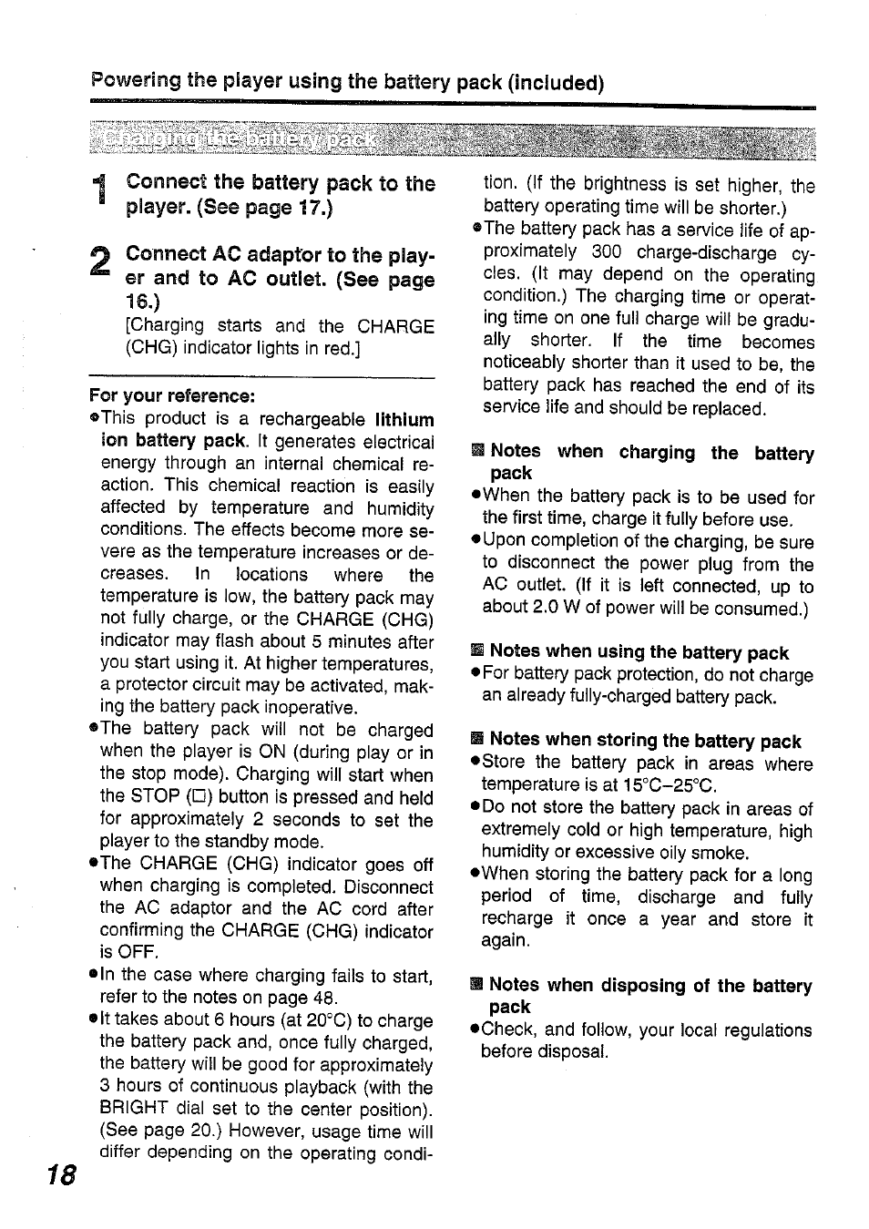 Panasonic DVD-L50PM User Manual | Page 18 / 58