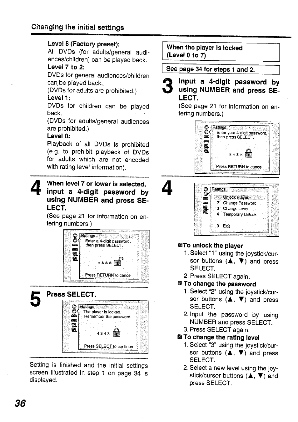 Panasonic DVD-L50PM User Manual | Page 36 / 58