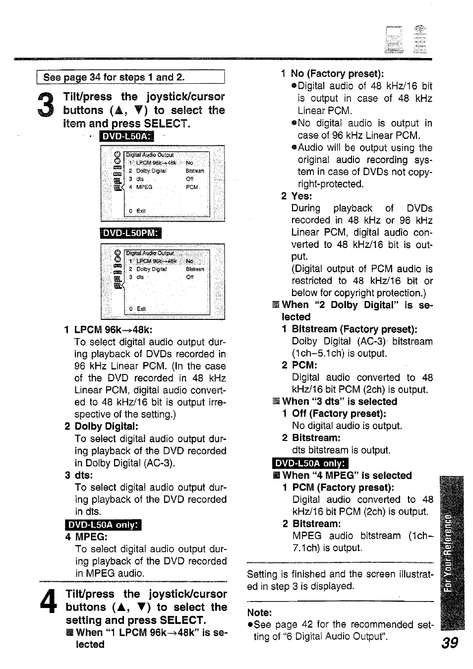 A , t ) | Panasonic DVD-L50PM User Manual | Page 39 / 58
