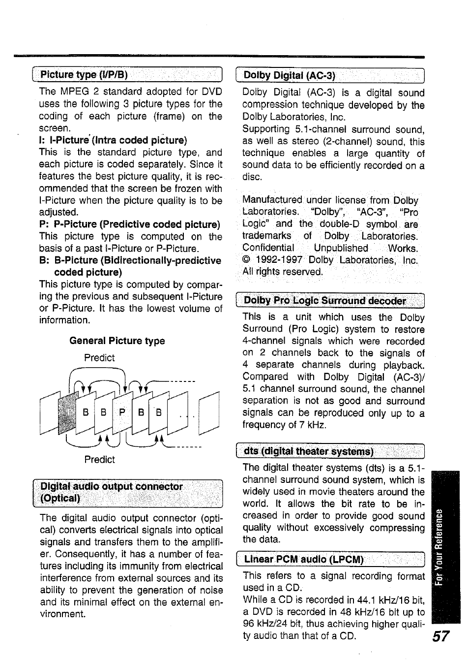 Panasonic DVD-L50PM User Manual | Page 57 / 58